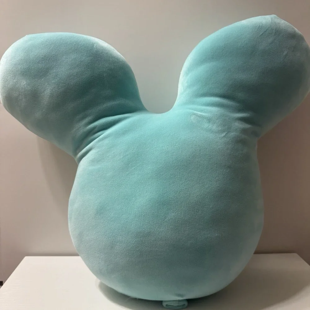 Walt Disney World Play In The Park Mickey Mouse Balloon Throw Pillow Teal